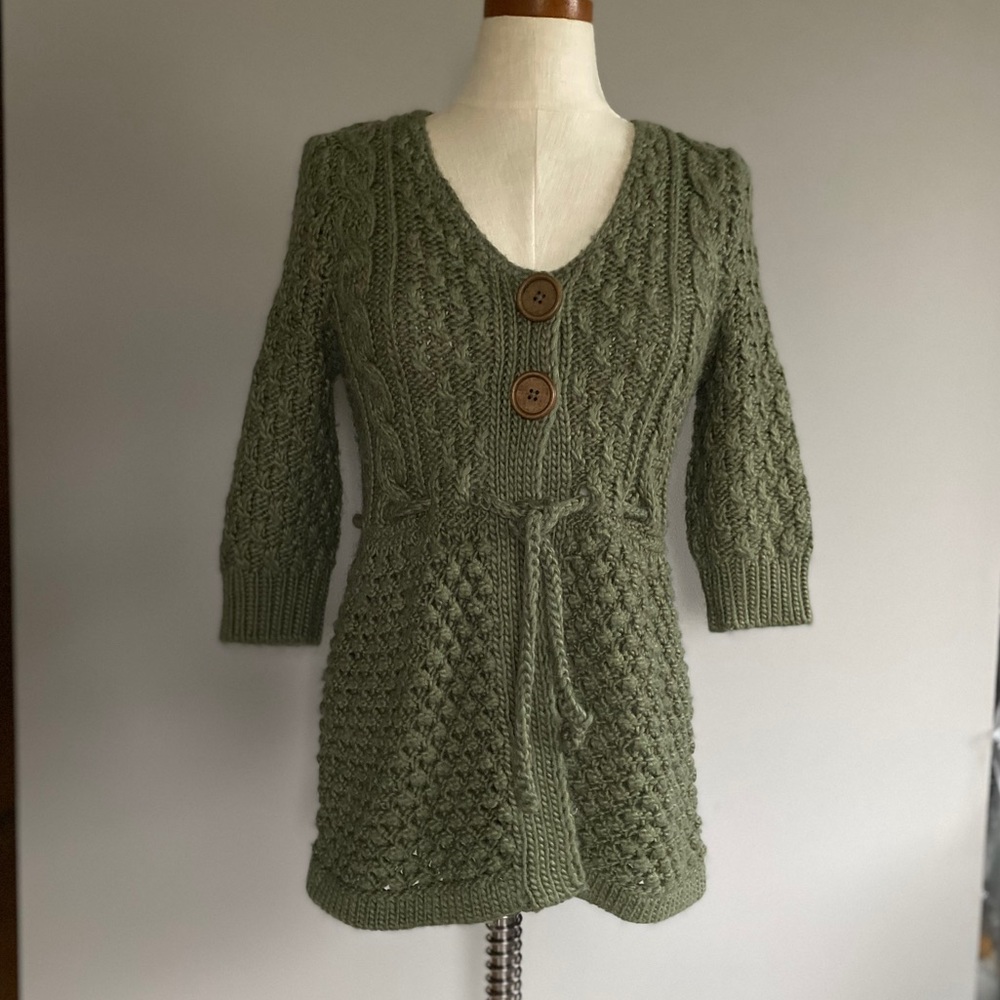 Kenji Knitted Chunky Sweater Size S